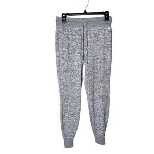 90 Degrees Jogger Pants Womens Size S Gray Regular Fit Drawstring Sweatpants